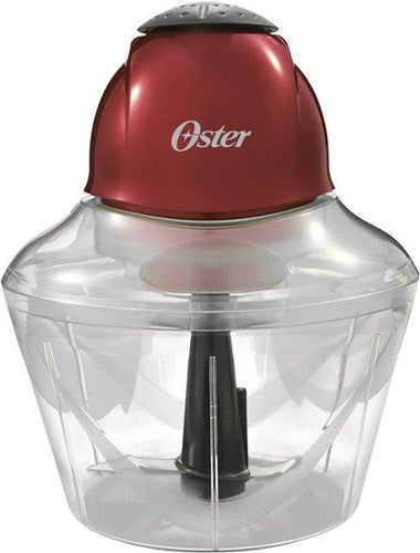 Oster - Top Chop 4-Cup Chopper - Red